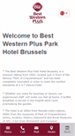 Mobile Screenshot of parkhotelbrussels.be